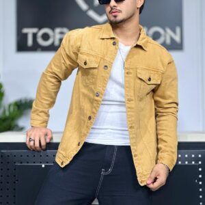 Men's High Quality Printed Denim Jacket